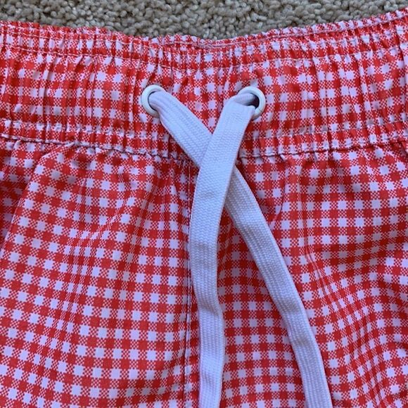 Kanu Surf Monaco RedGingham Board Shorts swim trunks shorts Sz S - Picture 4 of 7